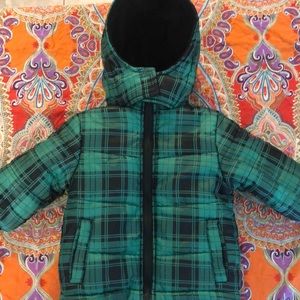 Boy 12M Puffer Coat with Fleece Lining